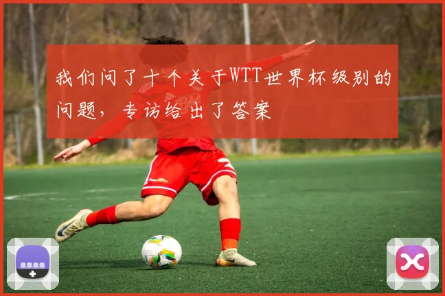 我们问了十个关于WTT世界杯级别的问题，专访给出了答案