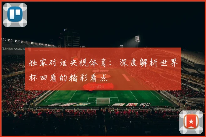 独家对话央视体育:深度解析世界杯回看的精彩看点